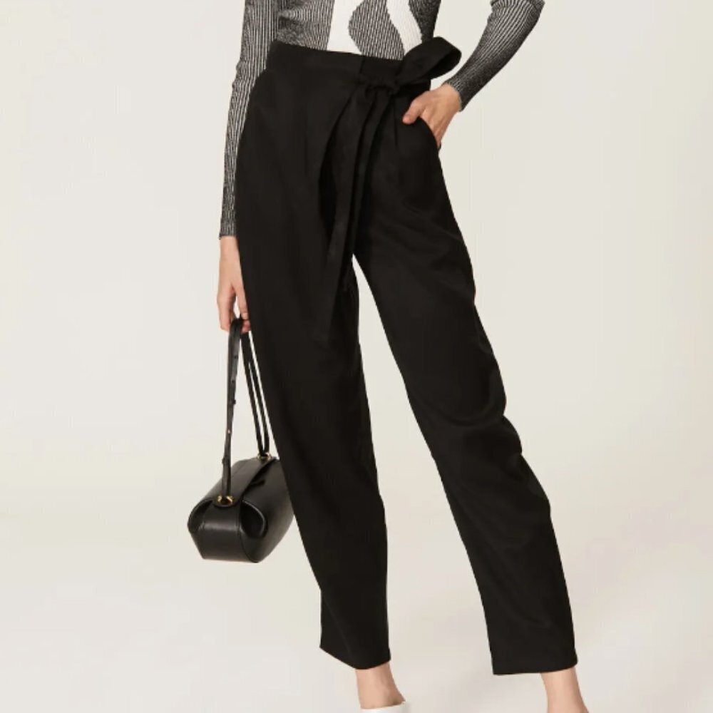 NONchalant piper pants in black size medium